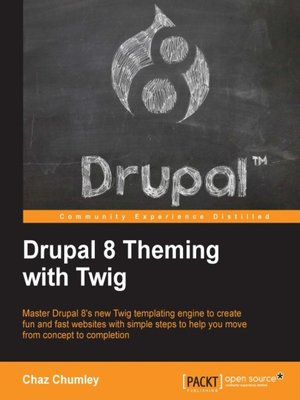 cover image of Drupal 8 Theming with Twig
